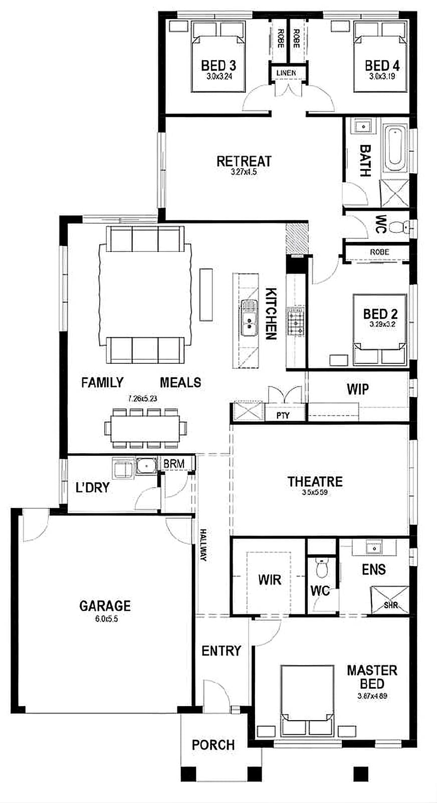 Soho 51 floorplan